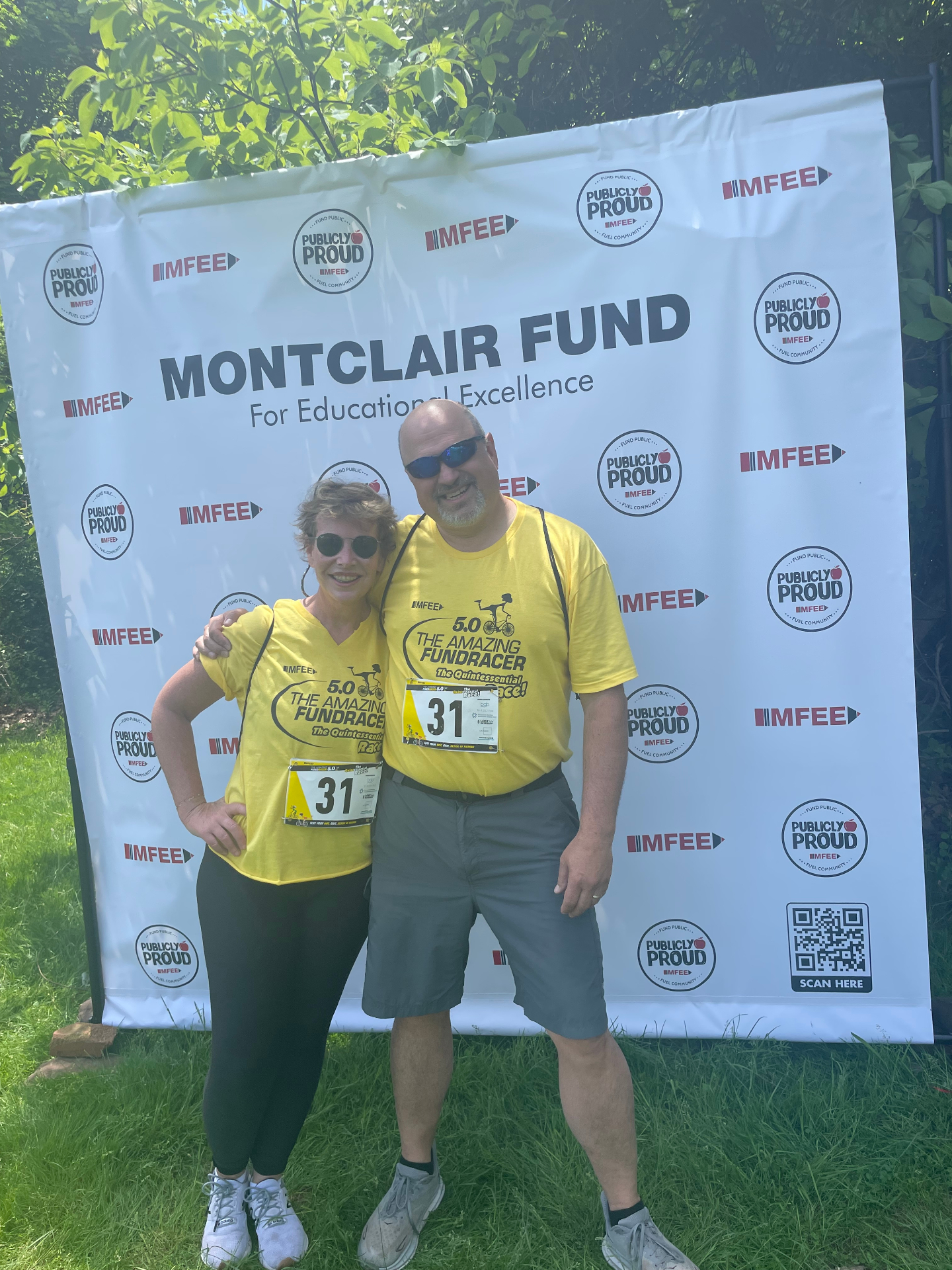 David and team at MFEE Amazing Fundracer event